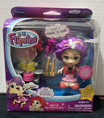 Flipsies Vtech Jazz & her Drum Set Girls Toys NEW SEALED - Image 1 of 2