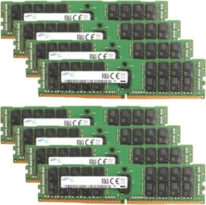 Samsung Memory 256GB (8 x 32GB) DDR4 2400MHz RDIMM PowerEdge Compatible - Picture 1 of 2