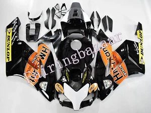 Fit for 2004 05 CBR1000RR Black Orange HM Plant ABS Injection Fairing Kit - Picture 1 of 7
