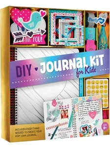 DIY Journal Kit Great Gift for 8-14 Years Kids Cool Birthday Cute Crafts Emoji - Picture 1 of 3