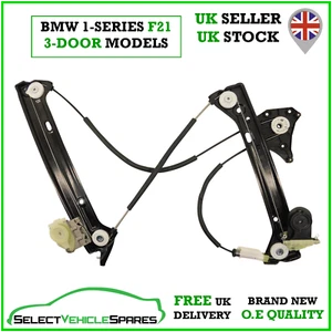 NEW BMW 1-SERIES F21 3-DOOR DRIVERS SIDE RIGHT FRONT WINDOW REGULATOR 2012-2019 - Picture 1 of 7