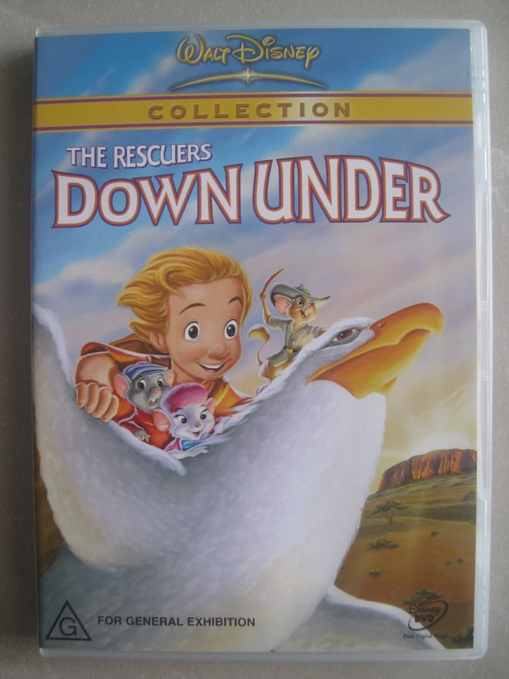 The Rescuers Down Under (DVD, 1990), Region 4-Used DVD-VGC/Great, Free FAST Post - image 1 of 1