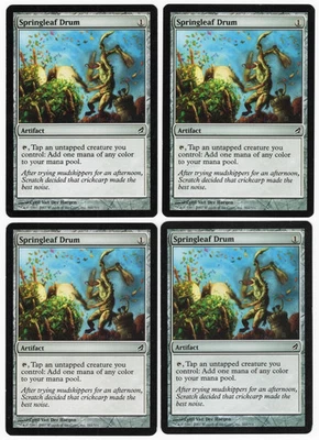 Lorwyn  MTG  Playset  Springleaf Drum  Magic - Image 1 of 2
