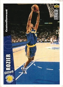 Clifford Rozier Upper Deck 1996 Card #246 Golden State Warriors NBA Basketball - Picture 1 of 2