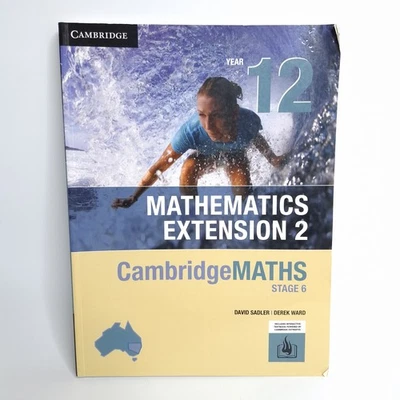 Cambridge Maths Stage 6 Mathematics Extension 2 Year 12 CambridgeMATHS Book - image 1 of 4