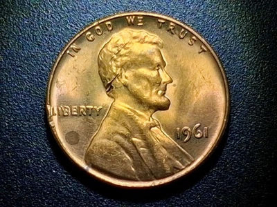 💎 1961 Lincoln Memorial Cent. Double Die Obverse, Broadstruck 🔥 BU/RD - Image 1 of 4