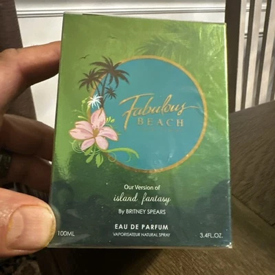 Perfume Britney Spears~FABULOUS BEACH~ 3,4 FL OZ Foto 1 de 4