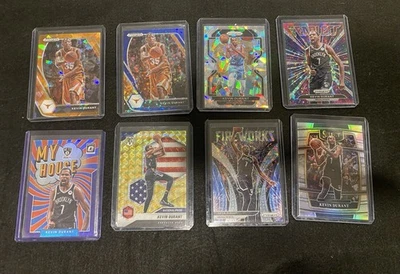 Лот товаров Kevin Durant Prizm/Holo X 8! Полностью хромированный! Все параллели! Призма, мозаика, оптика - Изображение 1 из 2