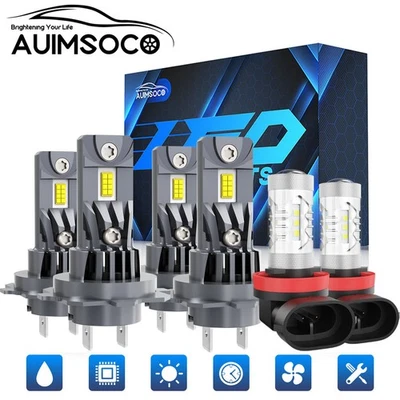 Para Mercedes-Benz Sprinter 2500 3500 2011-2018 4x faros LED bombillas antiniebla altas bajas Foto 1 de 4