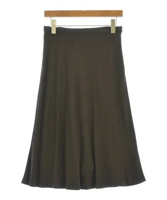Max Mara Knee-length Skirts Brown 42(Approx. M) 2200608596044 - Image 1 of 4