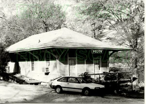 8D547 RP 1986 SOUTHERN RAILROAD STATION PELION SC - Picture 1 of 1