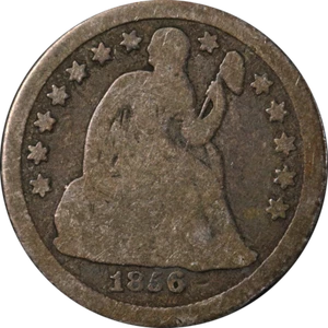 1856-O Seated Liberty Dime Great Deals From The Executive Coin Company - Picture 1 of 2