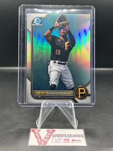 2022 Bowman Chrome - SHALIN POLANCO BOWMAN PROSPECTS REFRACTOR #BDC-162 - Bild 1 von 3