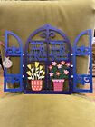 Dorit Judaica Wall hanging Metal Art House Blessing Colorful 12.5? X 15?