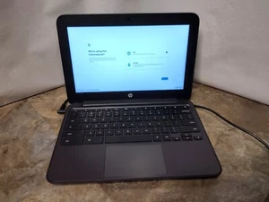 HP Chromebook 11 G4 EE 11.6" Intel CPU 4GB RAM 16GB Storage ChromeOS - Picture 1 of 5