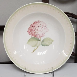 Villeroy & Boch FLOREA 10” Deep Round Dish Hydangea Never Used BRAND NEW - Picture 1 of 3
