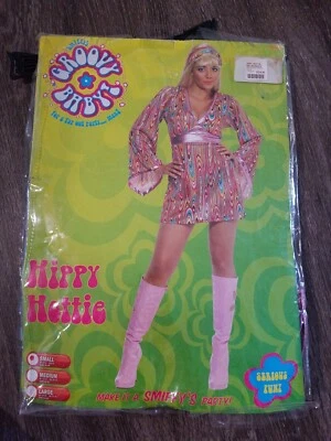 N Adult Hippy Hottie Halloween Costume Size S - Image 1 of 4