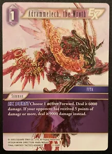 Adrammelech, The Wroth 11-100R - selten - Blitz - Beschwörung - Opus XI - FF TCG - Bild 1 von 3