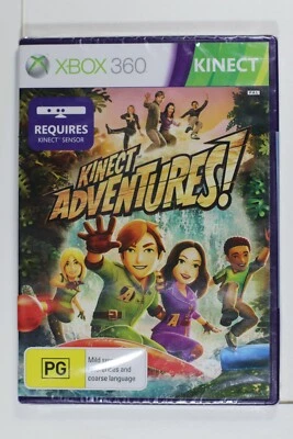 Kinect Adventures! - Xbox 360, Kinect - New & Sealed - Sent Tracked - Image 1 of 2