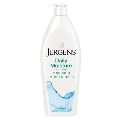 Loción hidratante para piel seca Jergens Daily Moisture proteínas sedosas cítricas 21 oz Foto 1 de 4