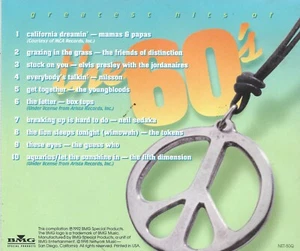Greatest Hits Of the 60's [Promo] * Various Artists (CD, 2002) San Diego Union - Picture 1 of 2