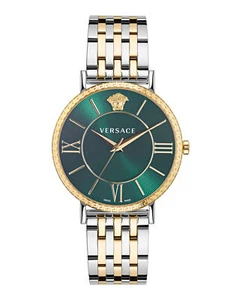 Versace Herren Bicolor 42mm Armband Modeuhr - Bild 1 von 5