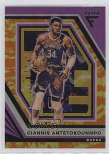2022-23 Panini Flux Sunrise Prizm Giannis Antetokounmpo #98