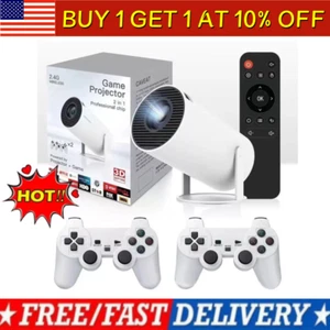 Cinemaster Pro-4k Proyector de Películas Inteligente Juegos Combo Videojuegos con 2 Controladores - Imagen 1 de 14