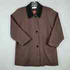 Forecaster Of Boston Made In Usa Button Up Coat Womens 14 Brown