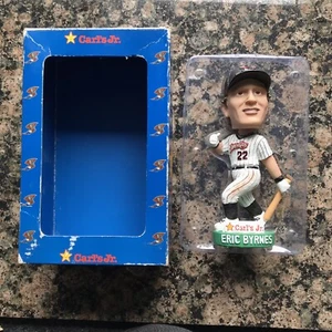 Eric Byrnes Bobblehead Sacramento River Cats Baseball Carl’s Jr. SGA Oakland A’s - Foto 1 di 9