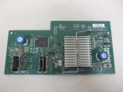 Cisco 74-10158-01 Dual Port SAS Raid Controller Mezzanine Card for C240 M3 - Image 1 of 3