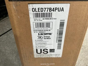 LG 77 INCH OLED TV 4K 2024 OLED77B4PUA โ
๐บ๐ธ NEW! OPEN BOX! - Picture 1 of 11