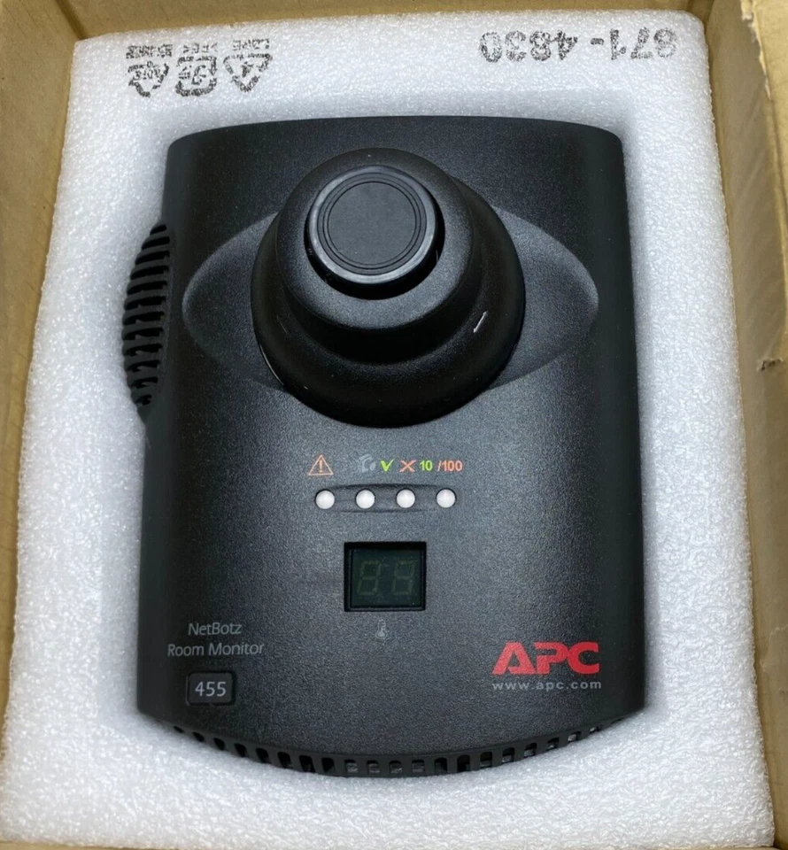 APC NBWL0455 with Accessories APC NetBotz Room Monitor 455 NBWL0455 - Image 1 of 1