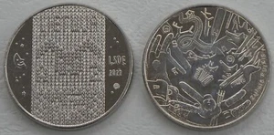 1,5 Euro Sondermünze Litauen 2022 Zuikis Puikis unz. - Bild 1 von 1