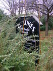 Photo Church 12x8 (A4) St.Luke's Methodist Church sign  c2012