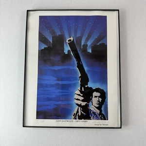 Impresión firmada por Clint Eastwood Harry el Sucio 8 X 10 Iosua Tai Taeoalii rara #3/250 - Imagen 1 de 3