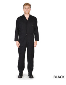 Long Sleeve Coverall Jumpsuit Boilersuit Protective Work Gear Mechanic Tall Size