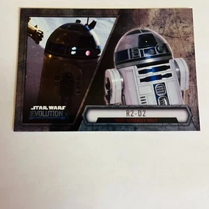 2016 Star Wars Evolution Base Card #77 R2-D2: Rebel Astromech Droid - Picture 1 of 2