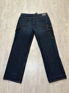 G Unit Double Knee Jean Men 40x34 Denim Baggy Skater Y2K Carpenter Heavy Hip Hop - Picture 1 of 9