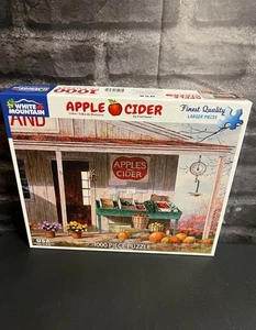 Apple Cider White Mountain 1000 Piece Puzzle - Picture 1 of 2