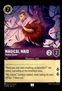 Magical Maid - Feather Duster 2024 Disney Lorcana - Ursula's Return #50 Uncommon - Picture 1 of 2