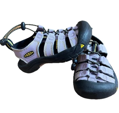 Keen Newport H2 Fisherman Sandals Shoes Girls Sz 10 Hiking Waterproof Purple - Image 1 of 4