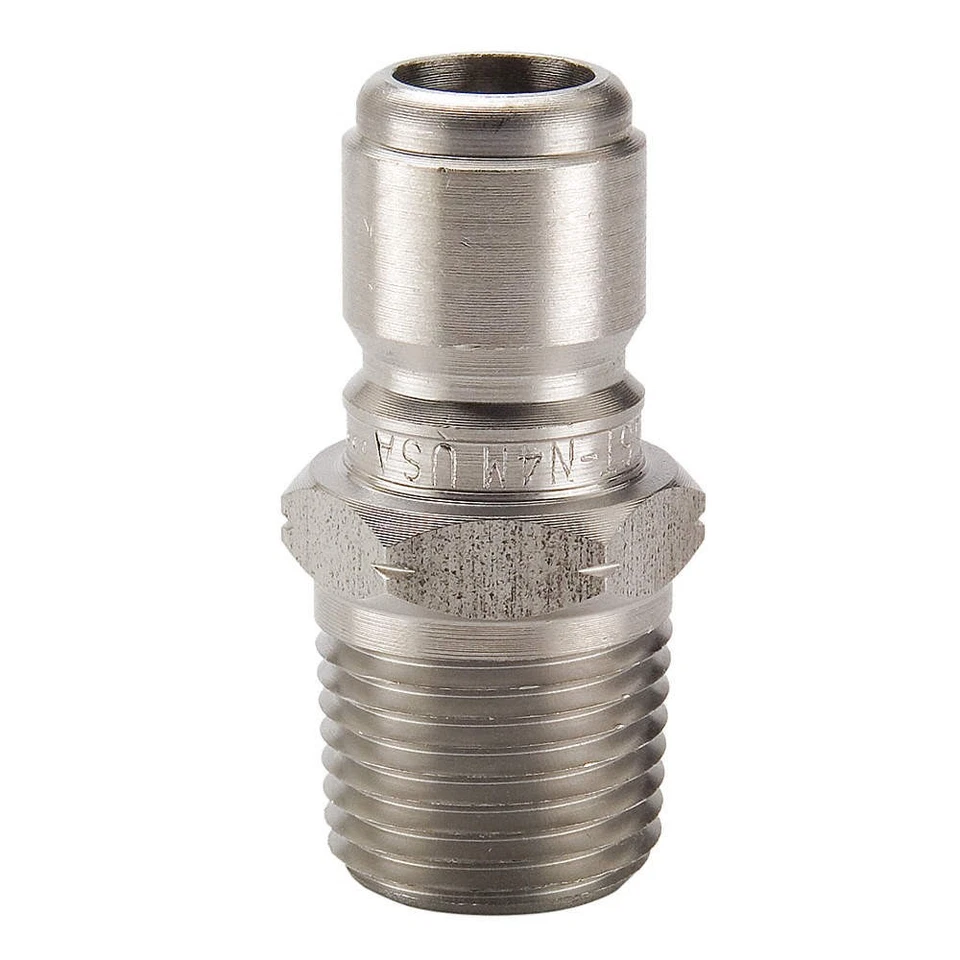 PARKER SST-N2M Quick Connect,Plug,1/4",1/4"-18 31A991 - Image 1 of 1