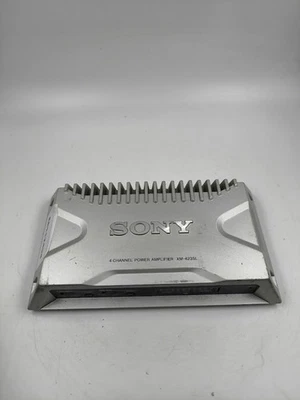 Sony XM-423SL 4 Canale Alimentazione Amplificatore - Non Testato,Cosmetico Usura - Immagine 1 di 4