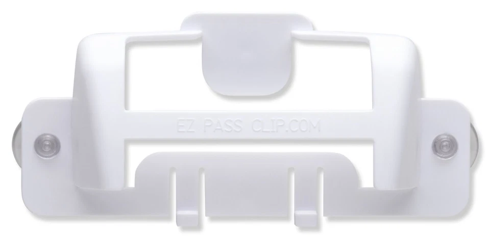 EZ Pass Clip Holder for Small Electronic Toll Tag Transponder Vehicles Car Black