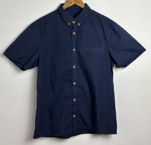 finisterre Short Sleeve Shirt Men’s Size L Organic Cotton - Picture 1 of 7