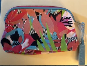 Bolso Cosmético con Cremallera Maquillaje Estampado Floral Estee Lauder Tamaño de Viaje - NUEVO - Imagen 1 de 3