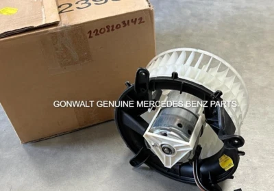 Mercedes Benz CL600 CL500 S430 S500 CL500 2000-2006 Blower Motor 2208203142 - Image 1 of 3