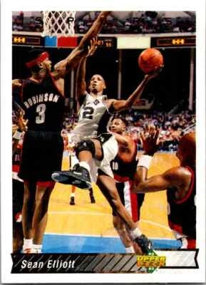1992-93 Upper Deck #131 Sean Elliott - Image 1 of 2