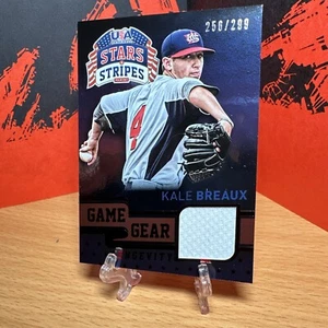 2015 Panini Stars and Stripes Game Gear Longevity Ruby /299 Kale Breaux #53 - Picture 1 of 2